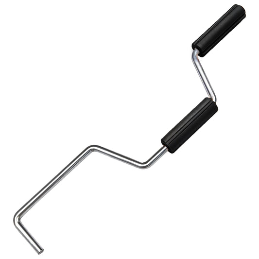Heavy Duty Winch Strap Winder, Stainless Steel, Flatbed Truck Tool