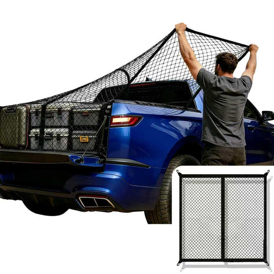 Highly Elastic Cargo Net, Simple Truck Bed Cargo Mesh Organizer