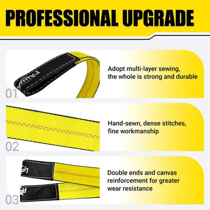 Lift Sling Web Strap/Wear Guard End