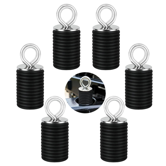 UTV Bed Tie Down Anchors, 2" Lock and Ride Compatible, 6 Pack
