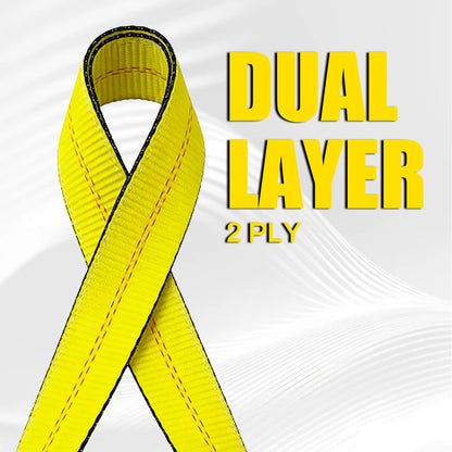 Lift Sling Web Strap/Wear Guard End
